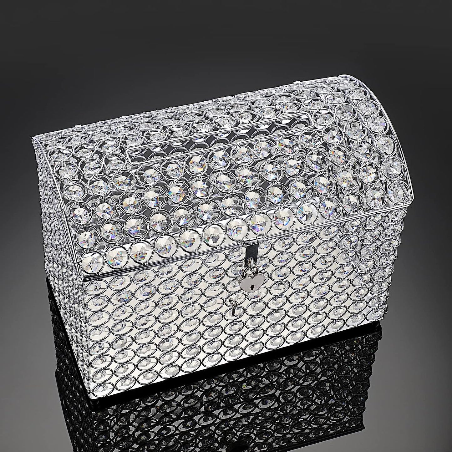 Crystal Wedding Card Box