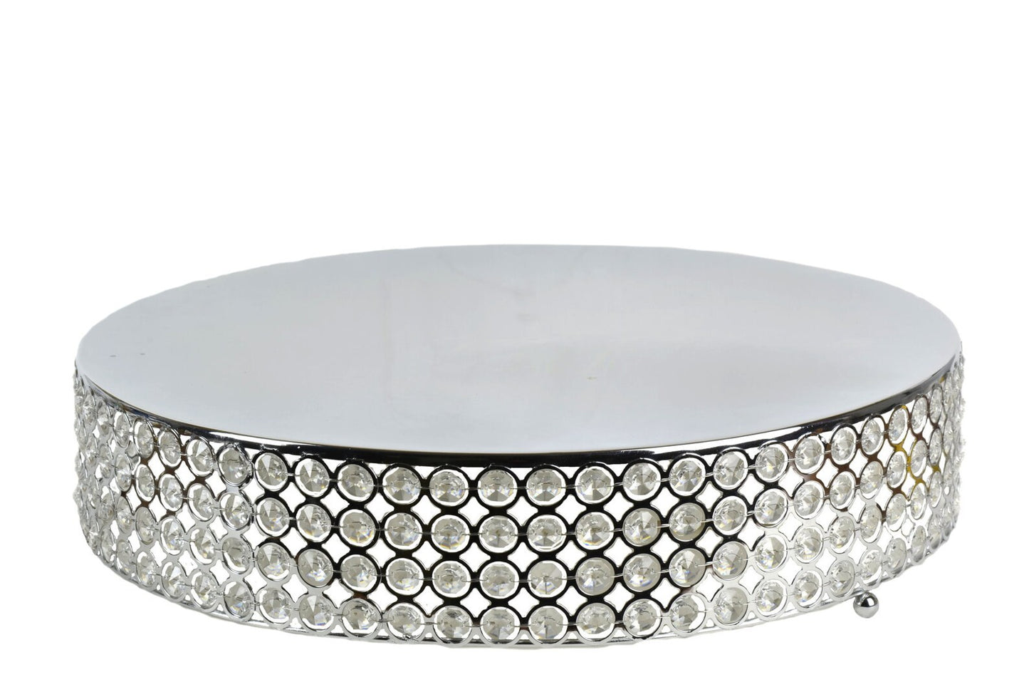 Crystal Metal Cake Stand